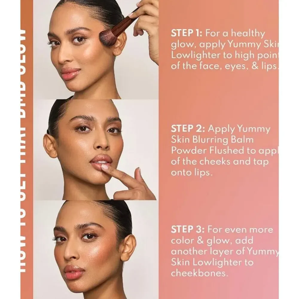 NEW Danessa Myricks Yummy‎ Skin Blurring Balm Powder Lowlighter Lowkey Glow